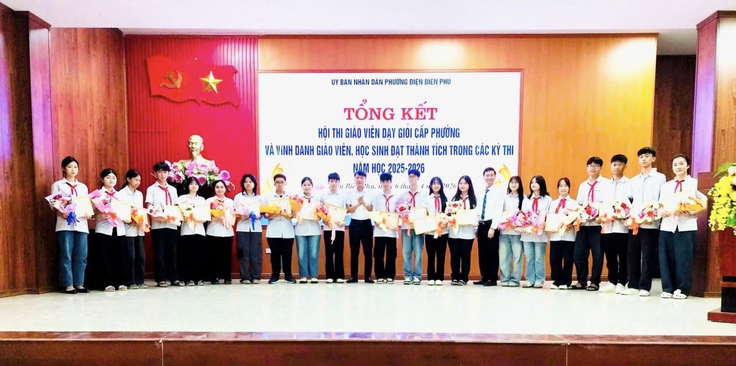 Giáo viên, học sinh Trường THCS Trần Can đã đạt được những thành tích đáng tự hào