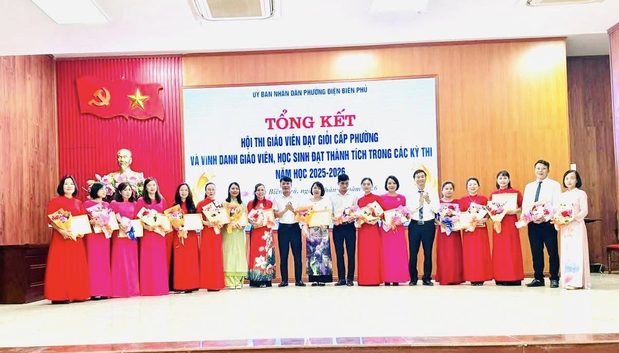 Giáo viên, học sinh Trường THCS Trần Can đã đạt được những thành tích đáng tự hào
