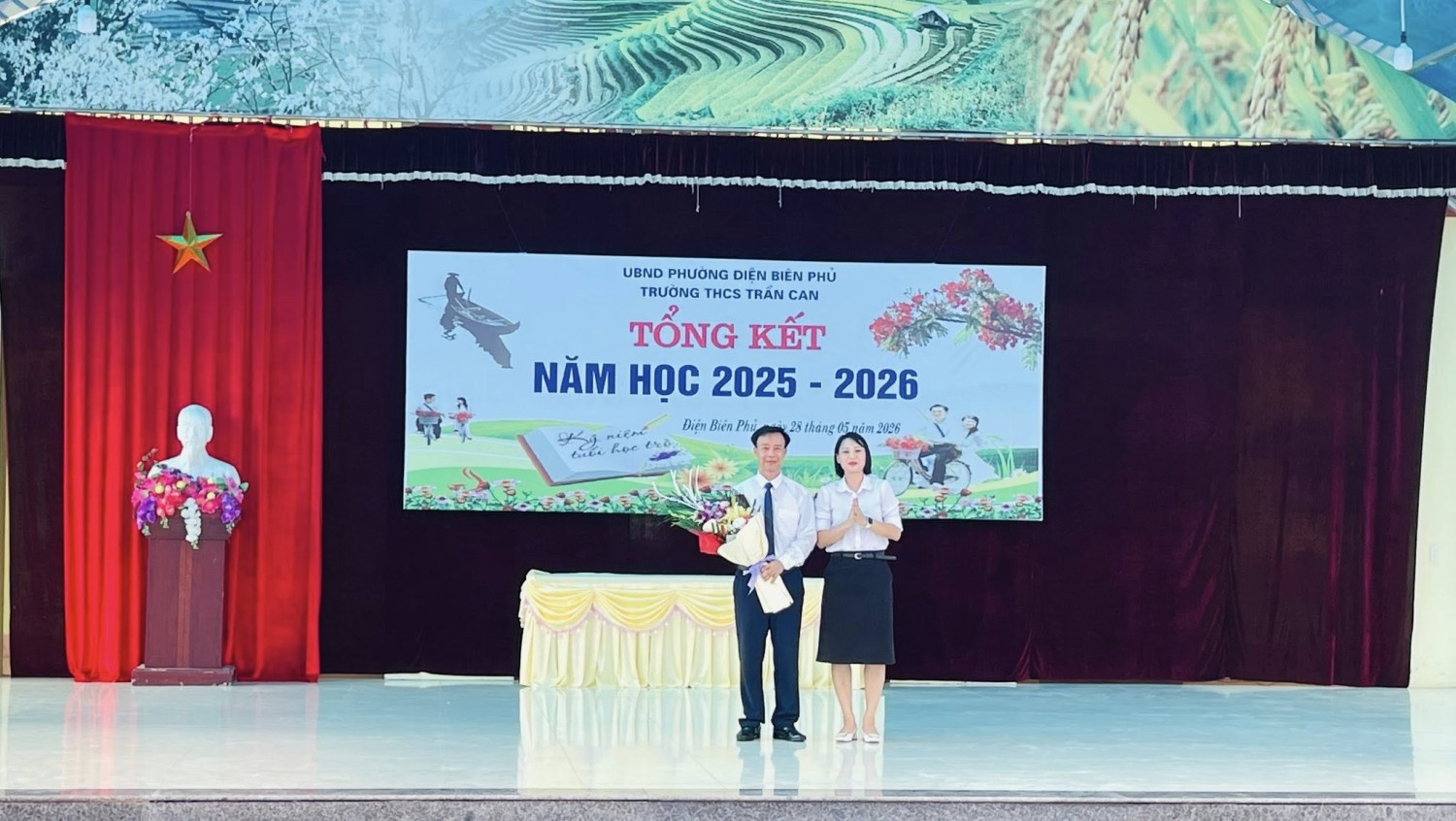 Trường THCS Trần Can tổ chức thành công lễ tổng kết năm học 2025 – 2026