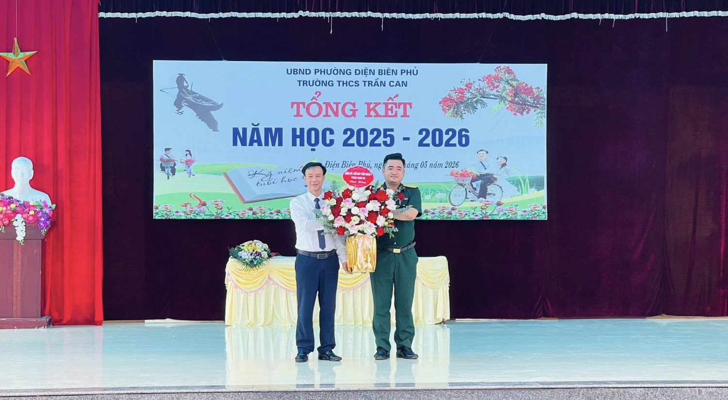 Trường THCS Trần Can tổ chức thành công lễ tổng kết năm học 2025 – 2026