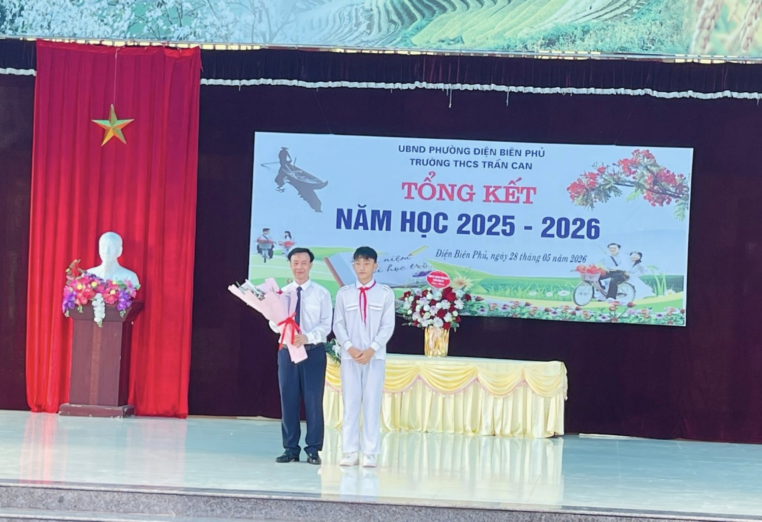 Trường THCS Trần Can tổ chức thành công lễ tổng kết năm học 2025 – 2026