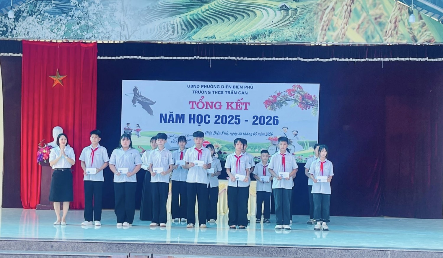 Trường THCS Trần Can tổ chức thành công lễ tổng kết năm học 2025 – 2026