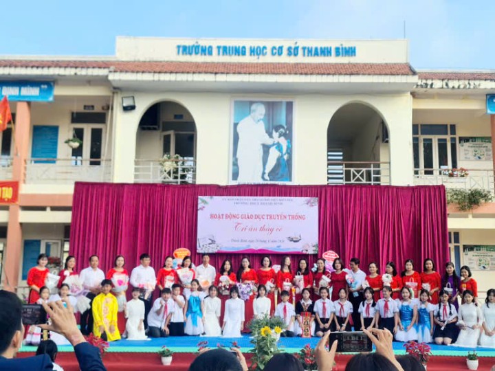 Một số hình ảnh tri ân thầy cô năm học 2024-2025