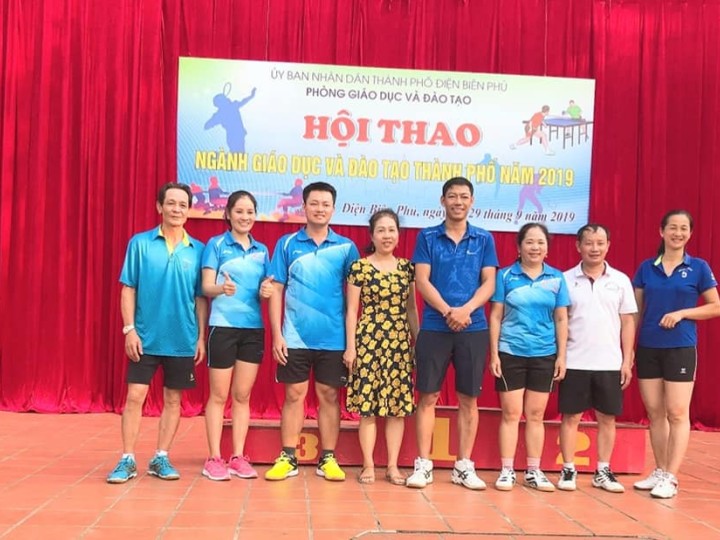 Ảnh hội thao ngành GD & ĐT thành phố Điện Biên Phủ